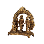 Pure Brass Ram Darbar Lightweight Idol 6 Inch - Perfect Compact Family Set | Jaipurio